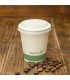 COUVERCLE CPLA POUR GOBELET 175 ml COMPOSTABLE