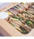 BOÎTE À SANDWICH AVEC FENETRE KRAFT COMPOSTABLE - vaisselle jetable recyclable