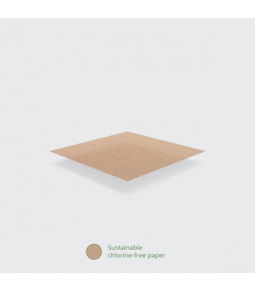 PAPIER ALIMENTAIRE non blanchi RESISTANT AUX GRAISSES 380X275MM COMPOSTABLE