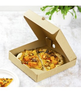 BOÎTE A PIZZA KRAFT 23 CM - 100 BOÎTES