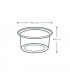 PETIT POT TRANSPARENT UTILISATION A FROID 120 ML - 2000 PETITS POTS