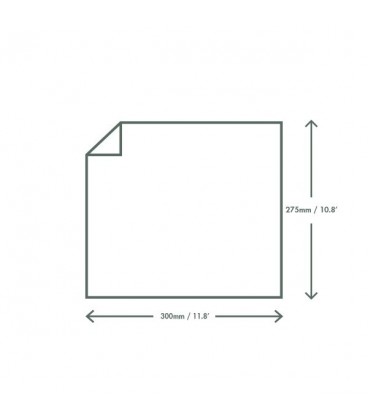 PAPIER ALIMENTAIRE non blanchi RESISTANT AUX GRAISSES 380X275x300MM COMPOSTABLE