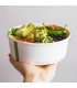 Bol à salade large biodégradable - 18,5 cm - 300 bols