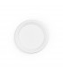 ASSIETTE RONDE EN BAGASSE 18 CM