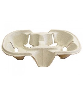 Plateau porte gobelets pour 2