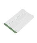 Sachet blanc avec fenêtre en Natureflex pour aliments chauds 15x25cm - 500 sachets