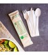 Kit couverts compostable en bois - 250 kits