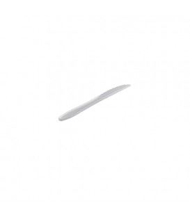 Couteau blanc 16.7cm en mater-bi