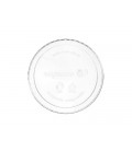 Couvercle rond en PLA pour récipient deli de 225ml à 1000ml - 500 couvercles