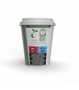 Gobelet 225ml blanc ⌀ 79mm