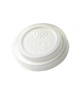 COUVERCLE CPLA POUR GOBELET 120 ml COMPOSTABLE