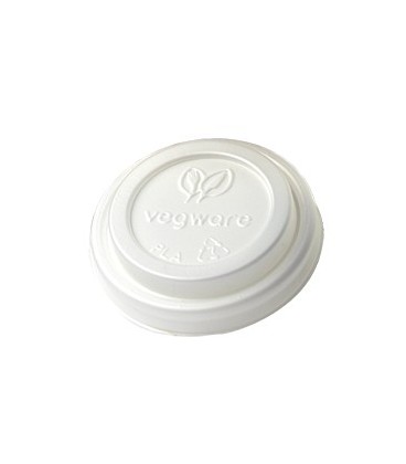 COUVERCLE CPLA POUR GOBELET 120 ml COMPOSTABLE