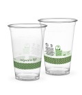 Gobelet transparent 450ml en PLA ⌀ 96mm - 1000 récipients
