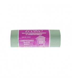 Sac poubelle 30l en mater-bi compostable