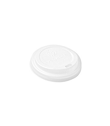 COUVERCLE CPLA POUR GOBELET 175 ml COMPOSTABLE