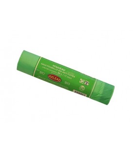 Sacs poubelles biodégradables vert 110L