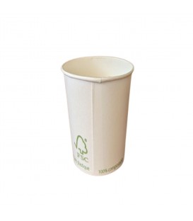 Gobelet en carton blanc 25 cl