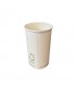 Gobelet en carton blanc 25 cl sans plastique