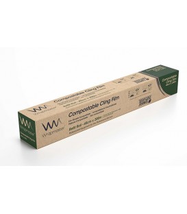 Film étirable compostable Wrapmaster 450 mm x 200 m - 6 rouleaux
