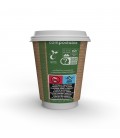 Gobelet kraft double paroi 36CL pour boissons chaudes