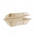 Grande barquette en fibre naturelle moulée 9x6in - 245 x 155 mm