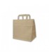 SACS KRAFT POIGNEES PLATES 26+ 17X28.5CM B&B BISBAGS