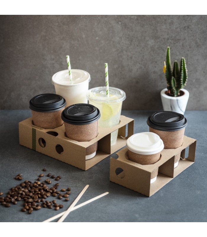 HOMSFOU Porte-Gobelet En Bois Massif Porte-Gobelet À Café Porte, Porte-gobelet E