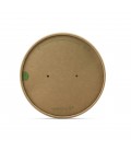 Couvercle rond en kraft ⌀ 150 mm - 300 unités
