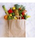 GRAND SAC EN PAPIER RECYCLE 26CM VOLUME 11.6L COMPOSTABLE VEGWARE