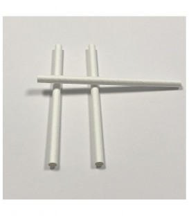 Pailles blanches Up'n Joy 6x195 mm - Black System