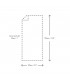 Sachet blanc natureflex 100 x 50 x 350mm