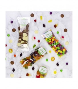 SACHET TRANSPARENT EN NATUREFLEX (7x21CM)COMPOSTABLE VEGWARE