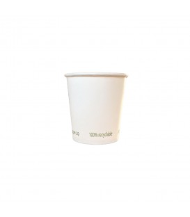 Gobelet 10 cl blanc ⌀ 62 mm - 1000 unités
