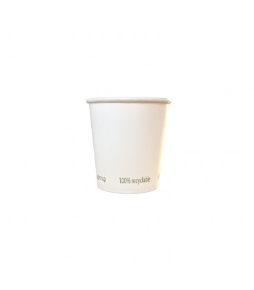 Gobelet 10 cl blanc ⌀ 62 mm - 1000 unités