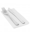 Serviettes 40x40 AIR LAID pliage américain - 600 serviettes