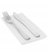 SERVIETTES 40x40 AIR LAID PLIAGE AMERICAIN - 600 SERVIETTES