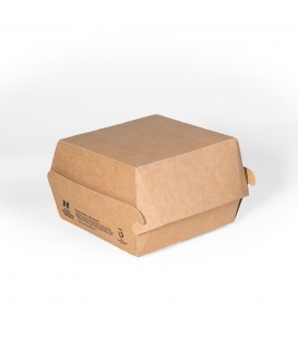 Boîte à burger 6'' Notpla