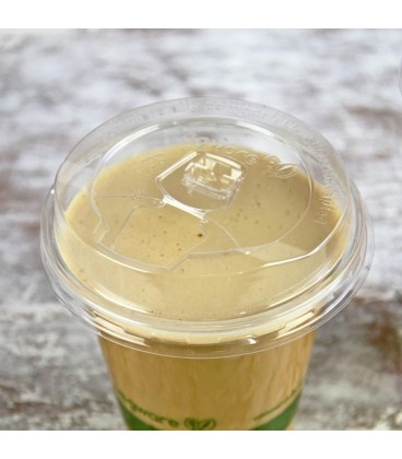 COUVERCLE A BEC PLA 96MM COMPOSTABLE ecologique