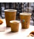 GOBELET KRAFT BRUN 22.5CL POUR BOISSONS CHAUDES COMPOSTABLE VEGWARE EU