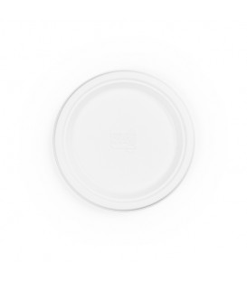 Assiette en pulpe 22,5cm - 500 assiettes