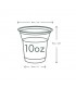 Contenant en PLA 200 ml uni CE diam 96 mm - 1000 gobelets