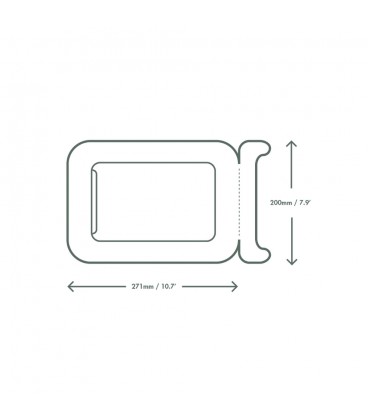 Couvercle gourmet avec fenêtre - taille 5