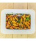 Couvercle en bagasse avec fenêtre - Taille 3