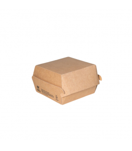Boîte à burger 6'' Notpla - 300 boîtes