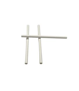Pailles blanches Up'n Joy 6x195 mm