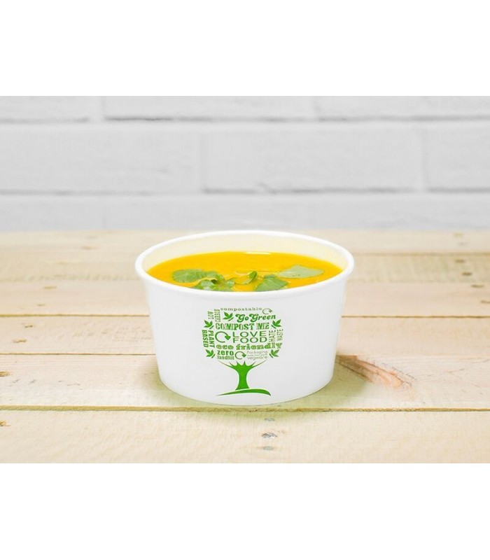 Bols à Soupe Jetables En Carton 500 Ml - Lot De 150, Pratique Pour événements, Pique-niques, Restauration