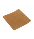 Support carré kraft rigide 12.5 x 12.5 cm - 500 supports