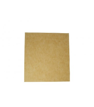 PAPIER ALIMENTAIRE non blanchi RESISTANT AUX GRAISSES 380X275x300MM COMPOSTABLE