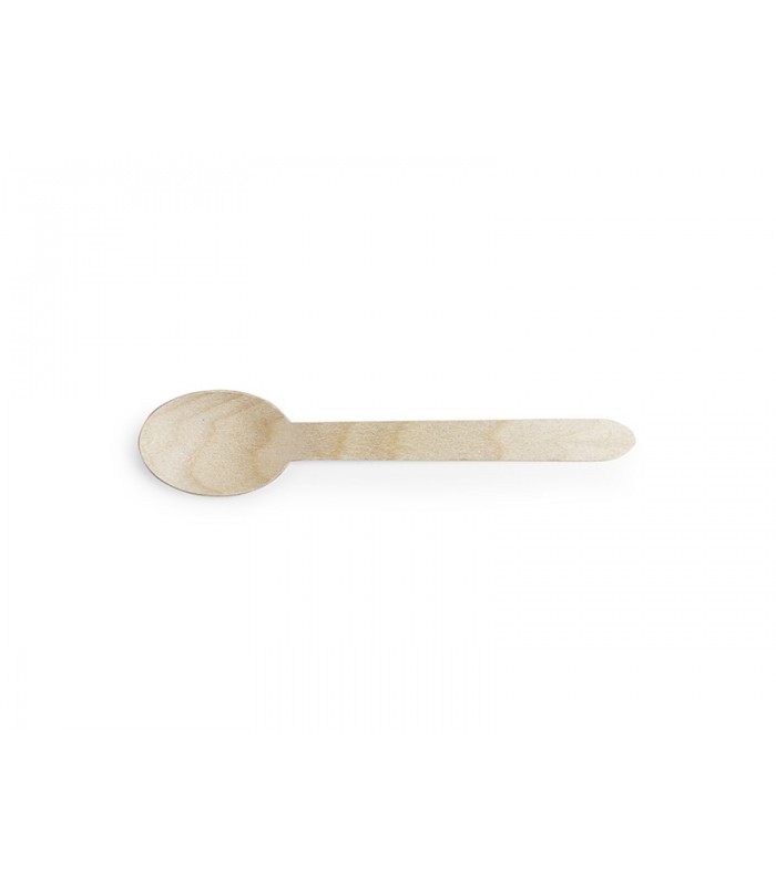 GRÄWE Cucchiaini Di Legno USA E GETTA - 100 Pezzi Eco-Friendly Per Caffè E Dessert - Foto 10