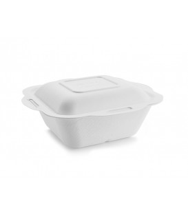 COUVERCLE GOURMET EN BAGASSE TAILLE 4 COMPOSTABLE